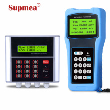 hand held ultrasonic flow meter online digital output flow rate measurement